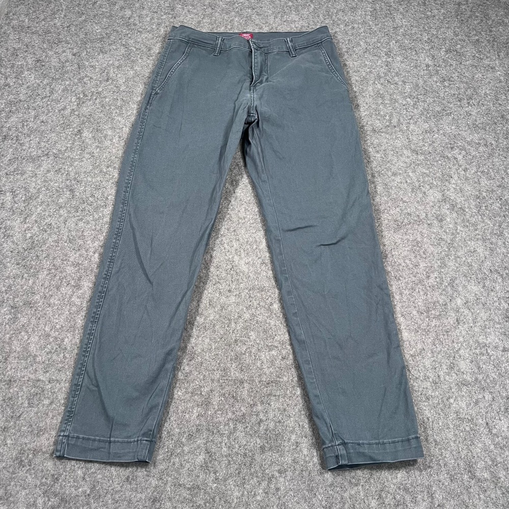 Levi's XX Chino Gray Wash Denim Standard Taper Leg Jeans Men's Size‎ 29x28*